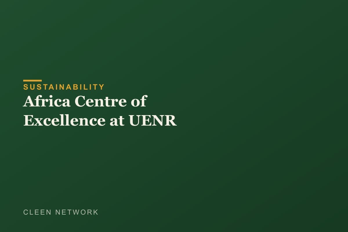 Africa Centre of Excellence at UENR