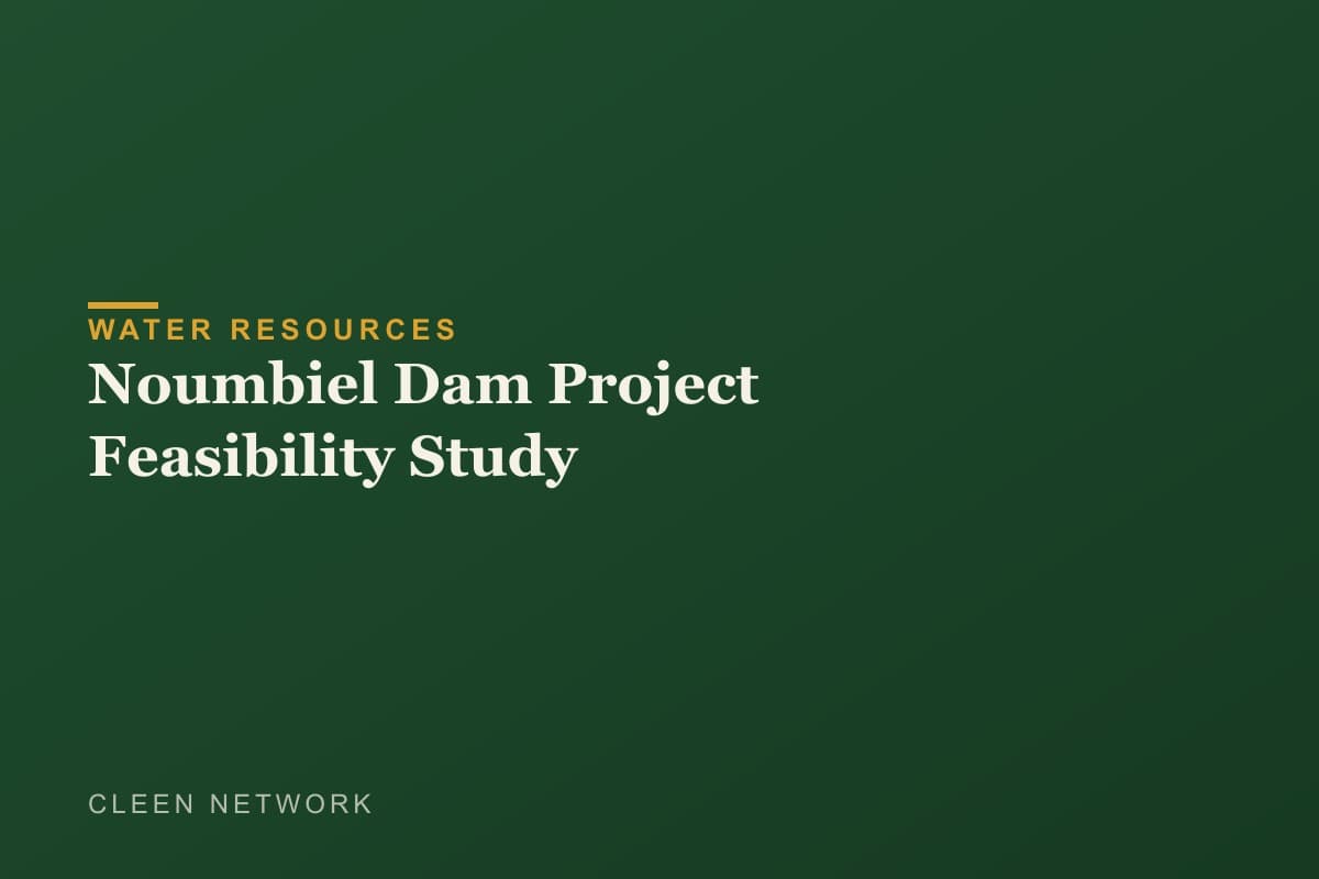 Noumbiel Dam Project Feasibility Study
