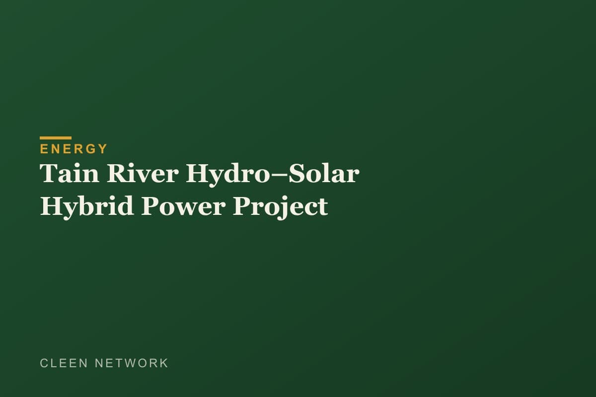 Tain River Hydro–Solar Hybrid Power Project